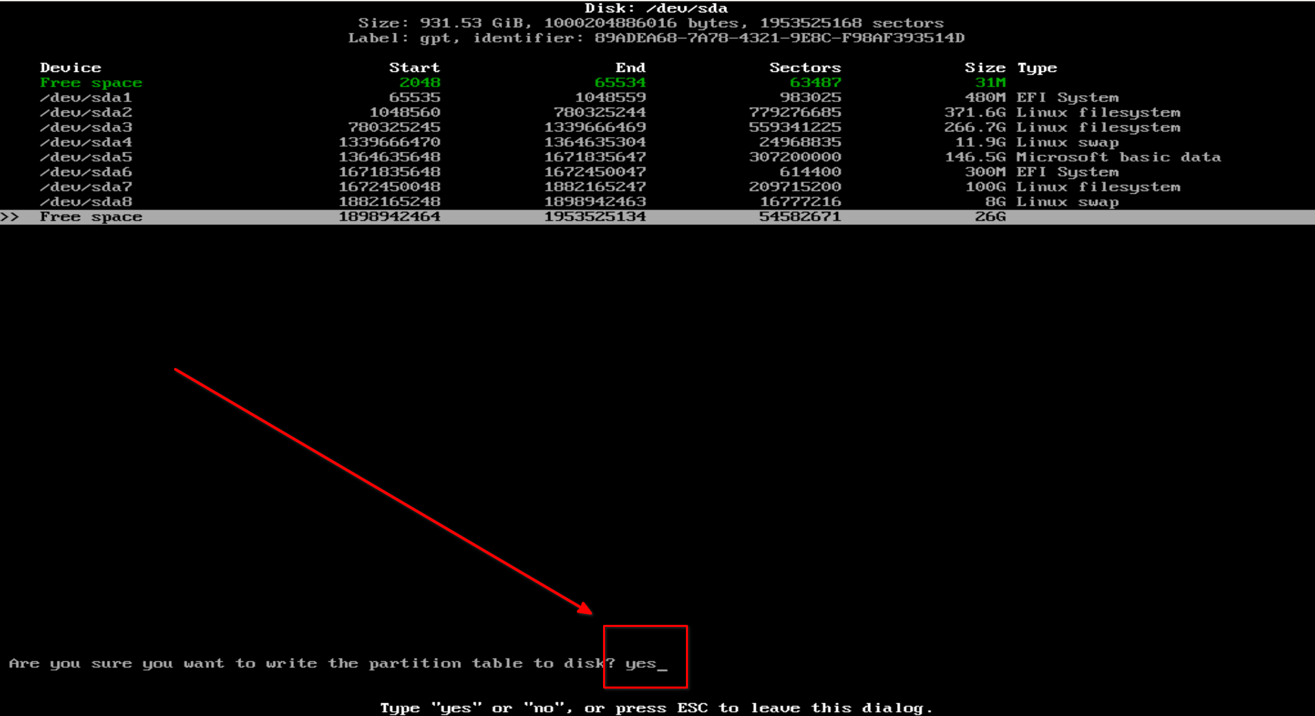 Install Audiophile Linux v5 with UEFI+GPT RYAN be yourself